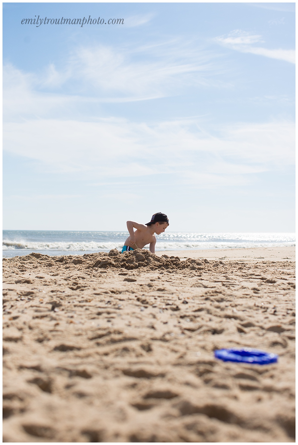 This kid adores the beach and I adore him!