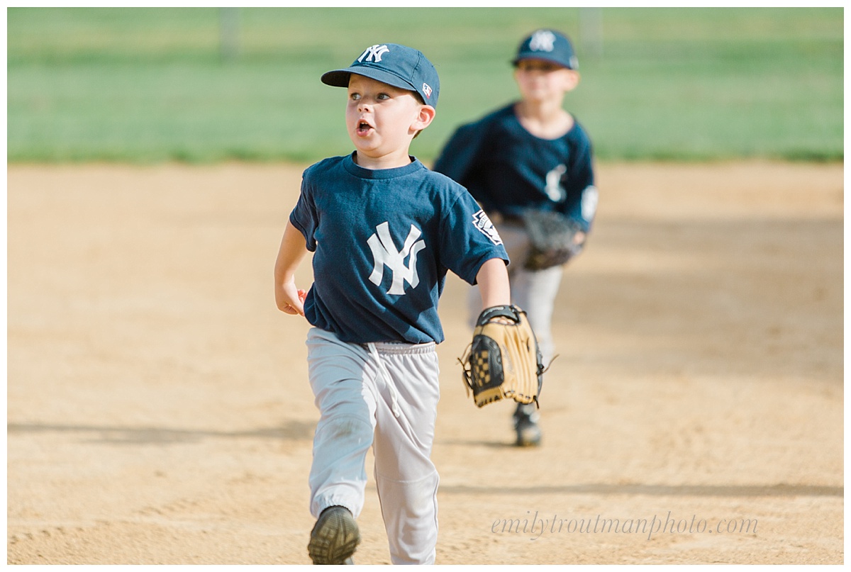 We've been regularly over at the little league fields this month!