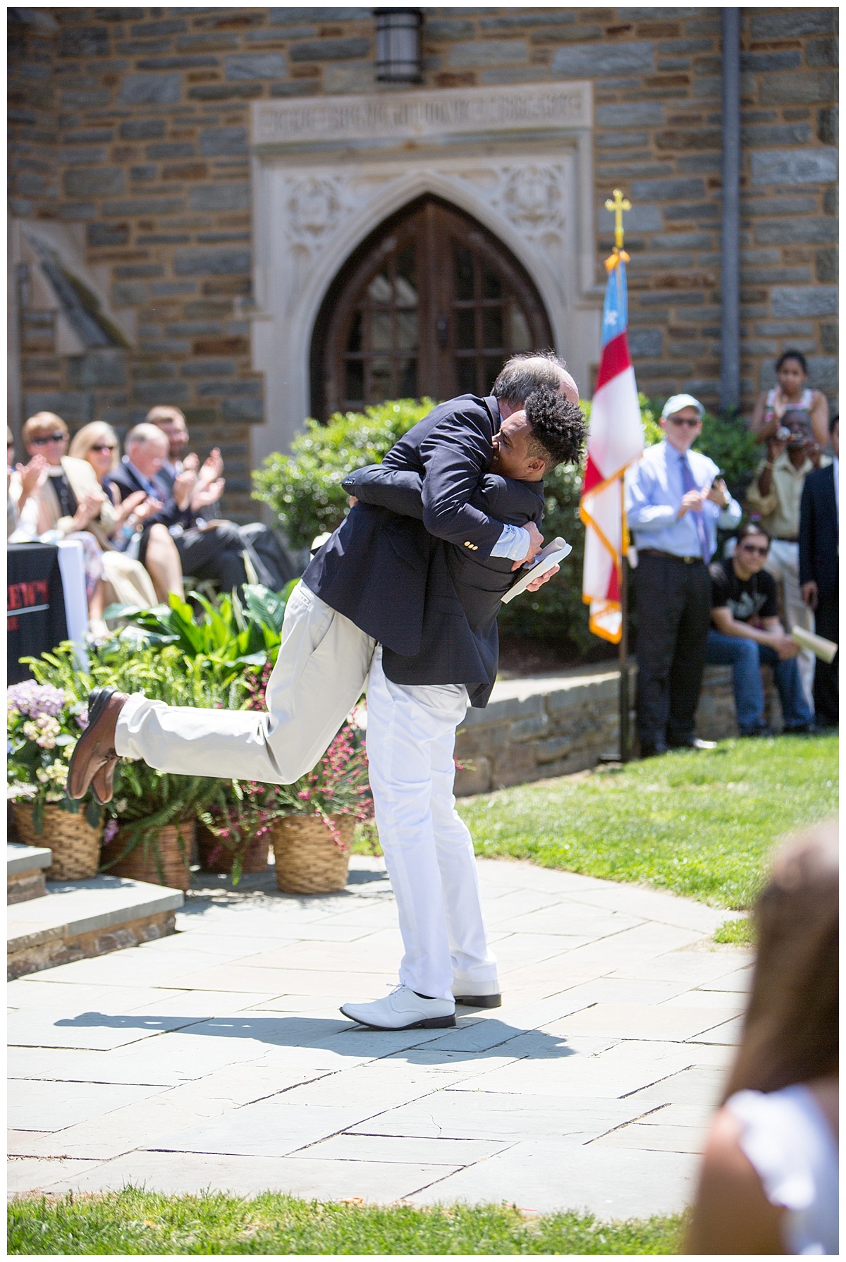 Nothing like picking up your headmaster! :)