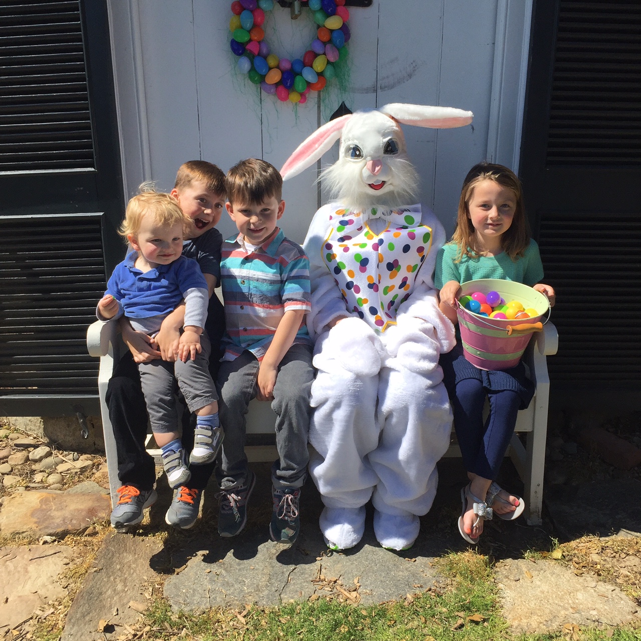 Eater Bunny visit 2017