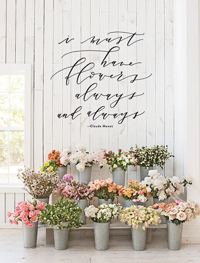 Inspiration image from the most recent Magnolia Journal