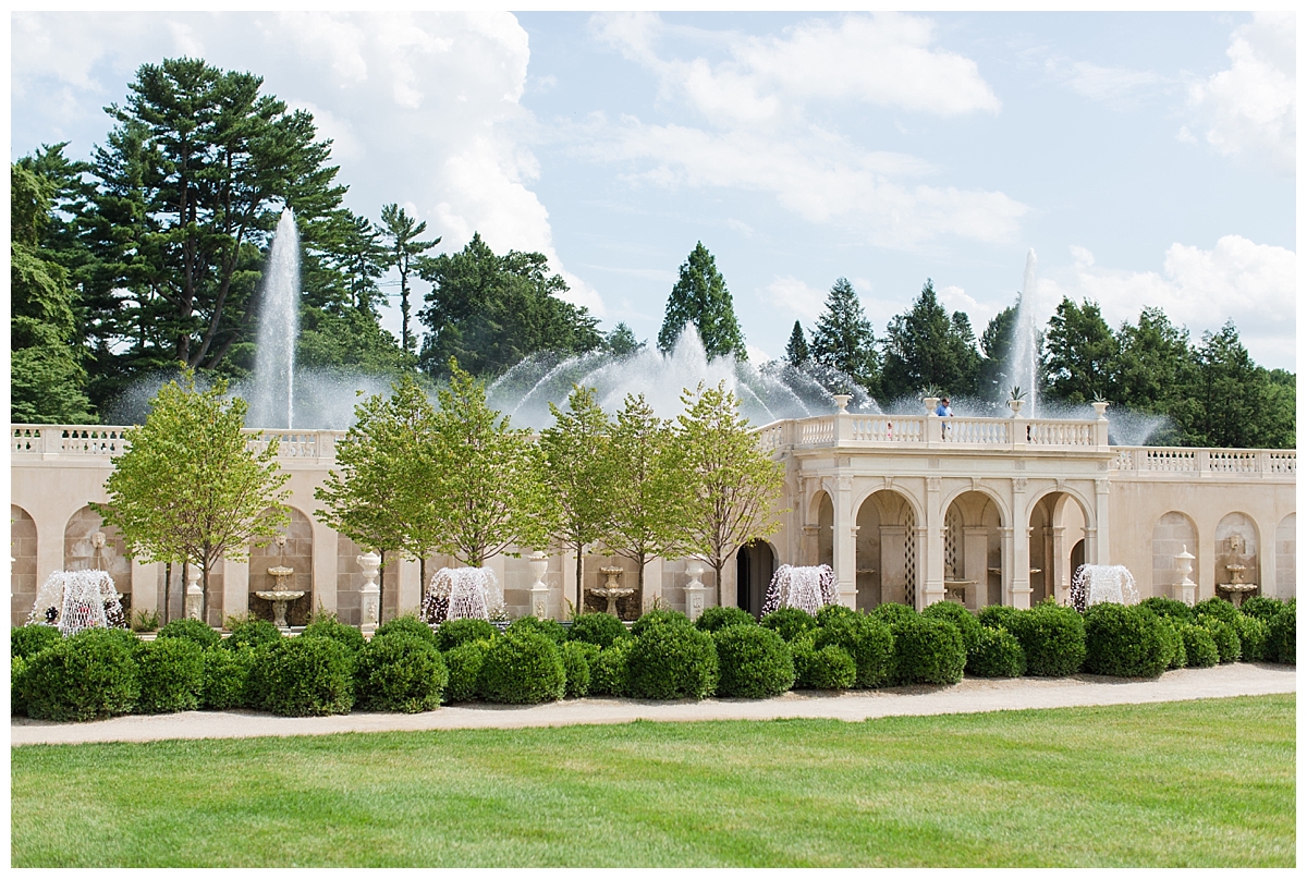 The fountain restoration at Longwood Gardens is fantastic