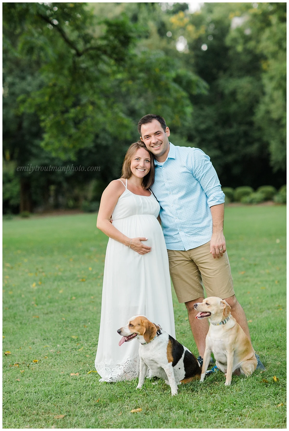 Their faithful pups, Wesley & Alden joined us for a few shots as well. It only made sense, they're a part of the family too!