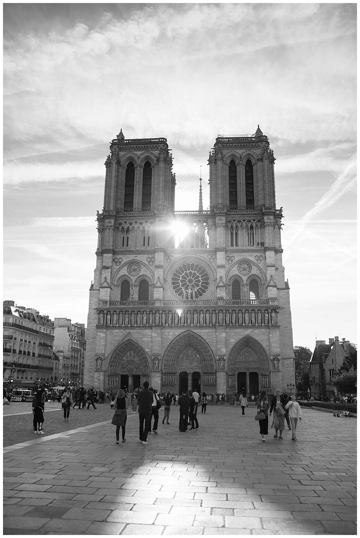Early morning at Notre Dame