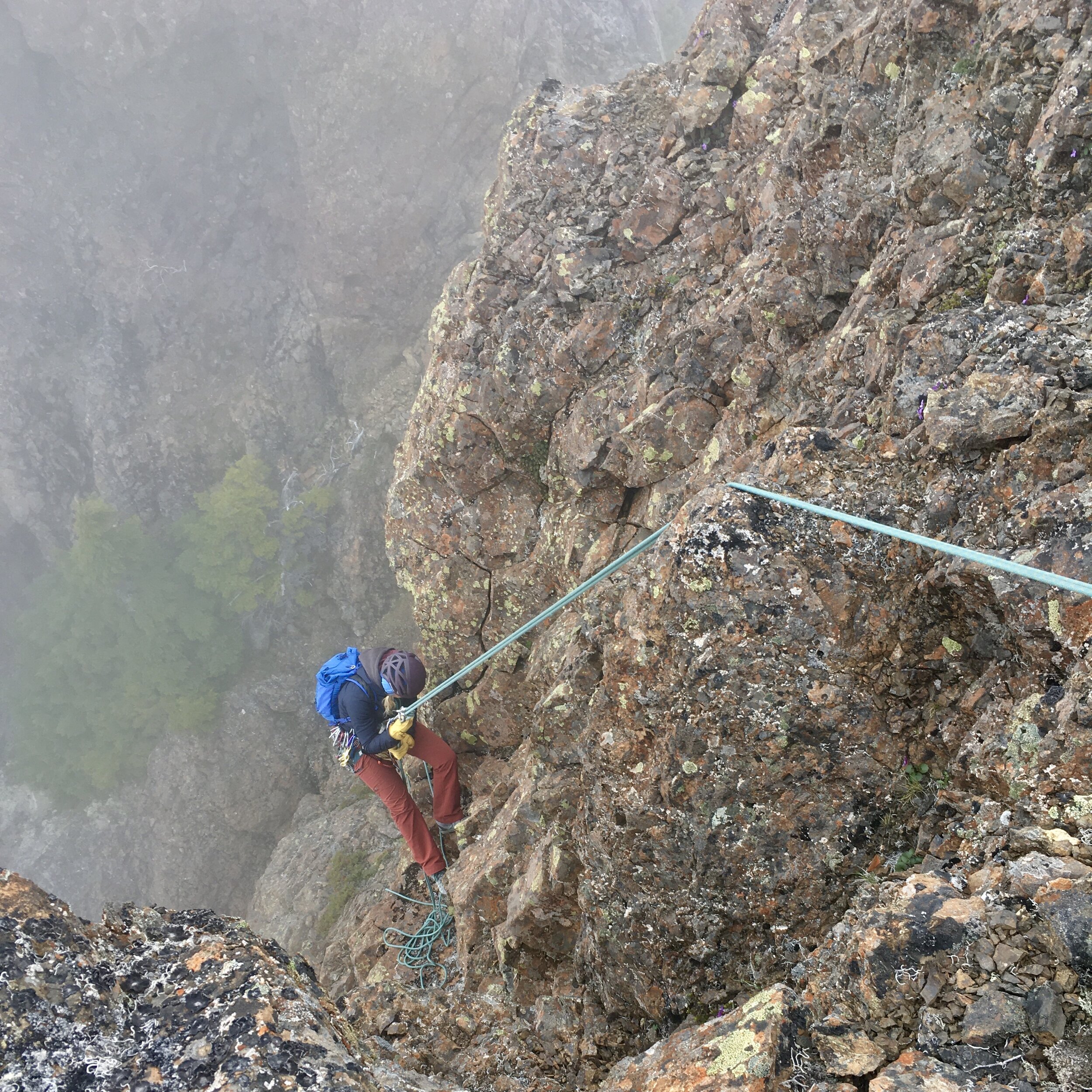 First Tower Rappel