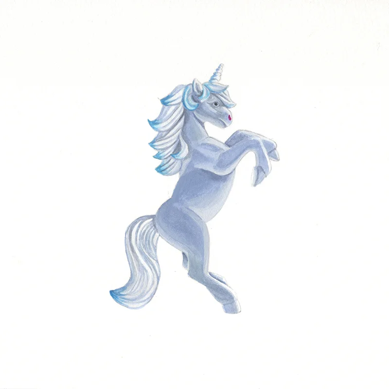 Cyan Unicorn