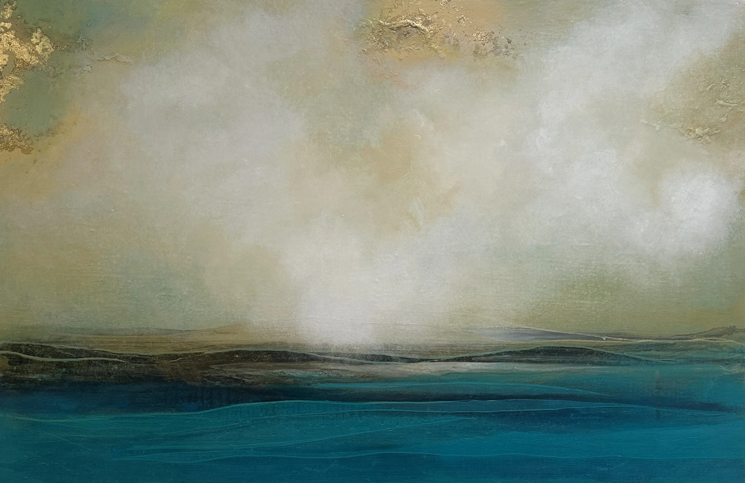 Into Calm. 51 by 76cm