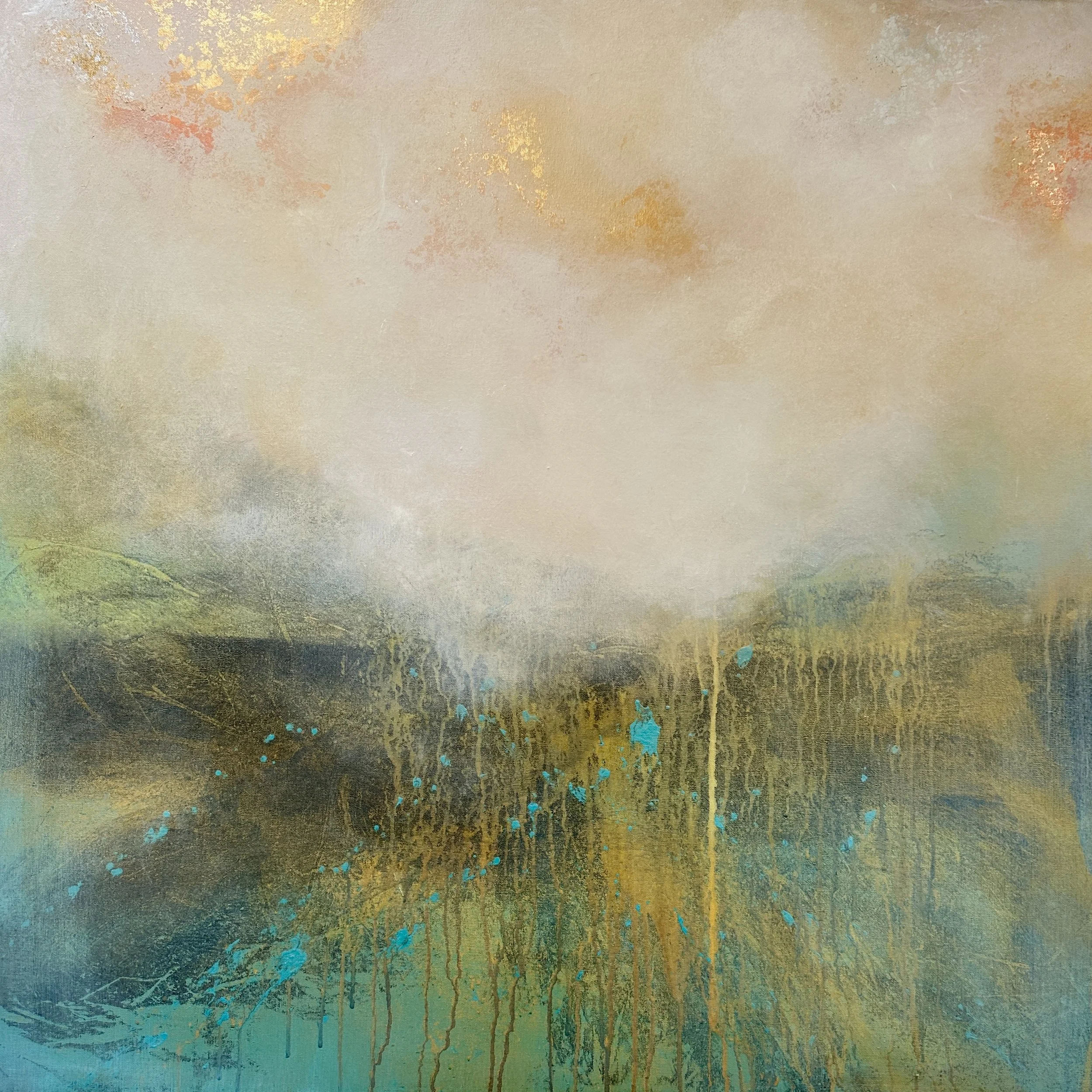 The Longest Walk. 100 by 100cm. sold