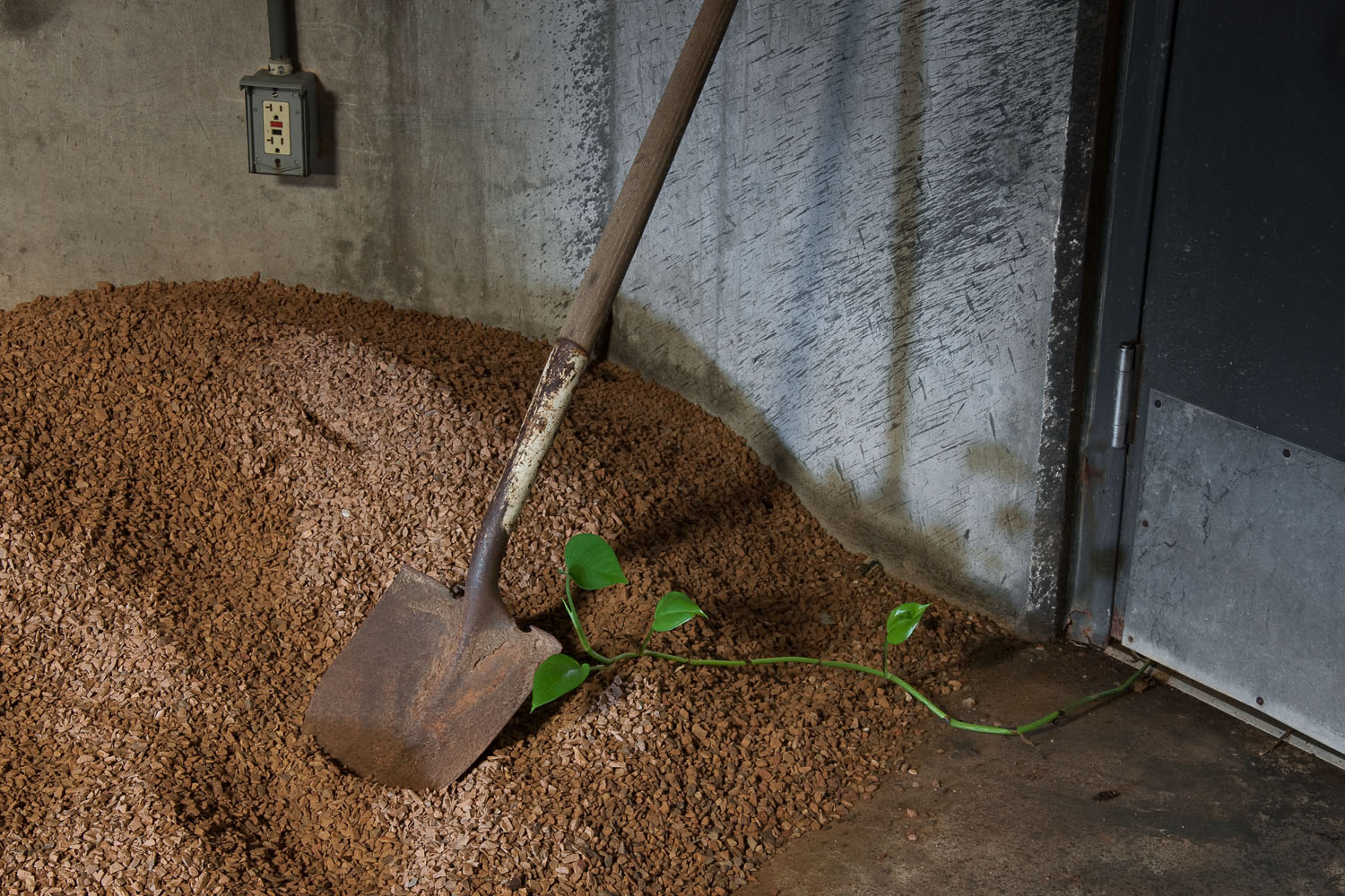 Shovel, Biosphere 2