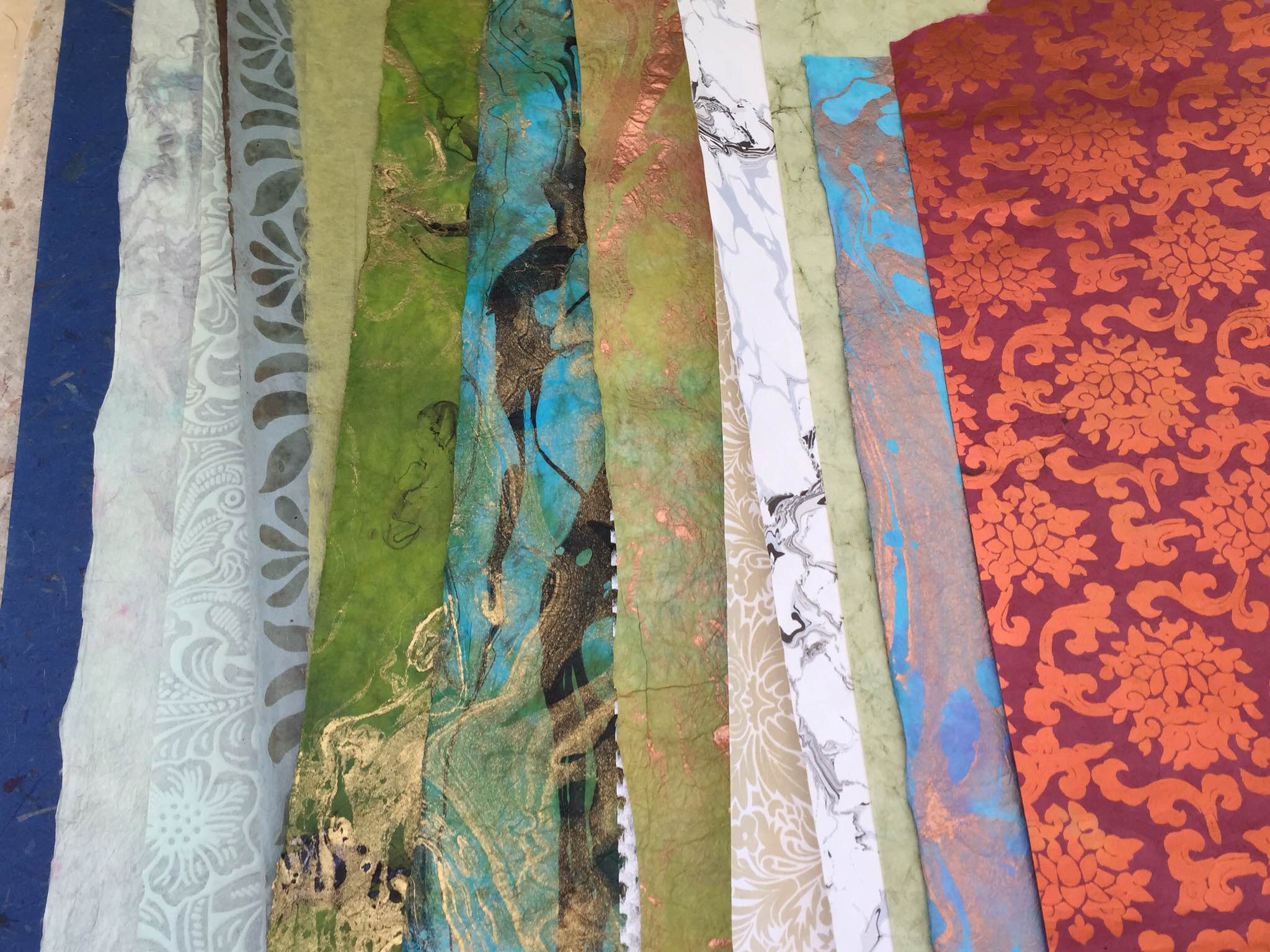 Drool-worthy hand-made papers