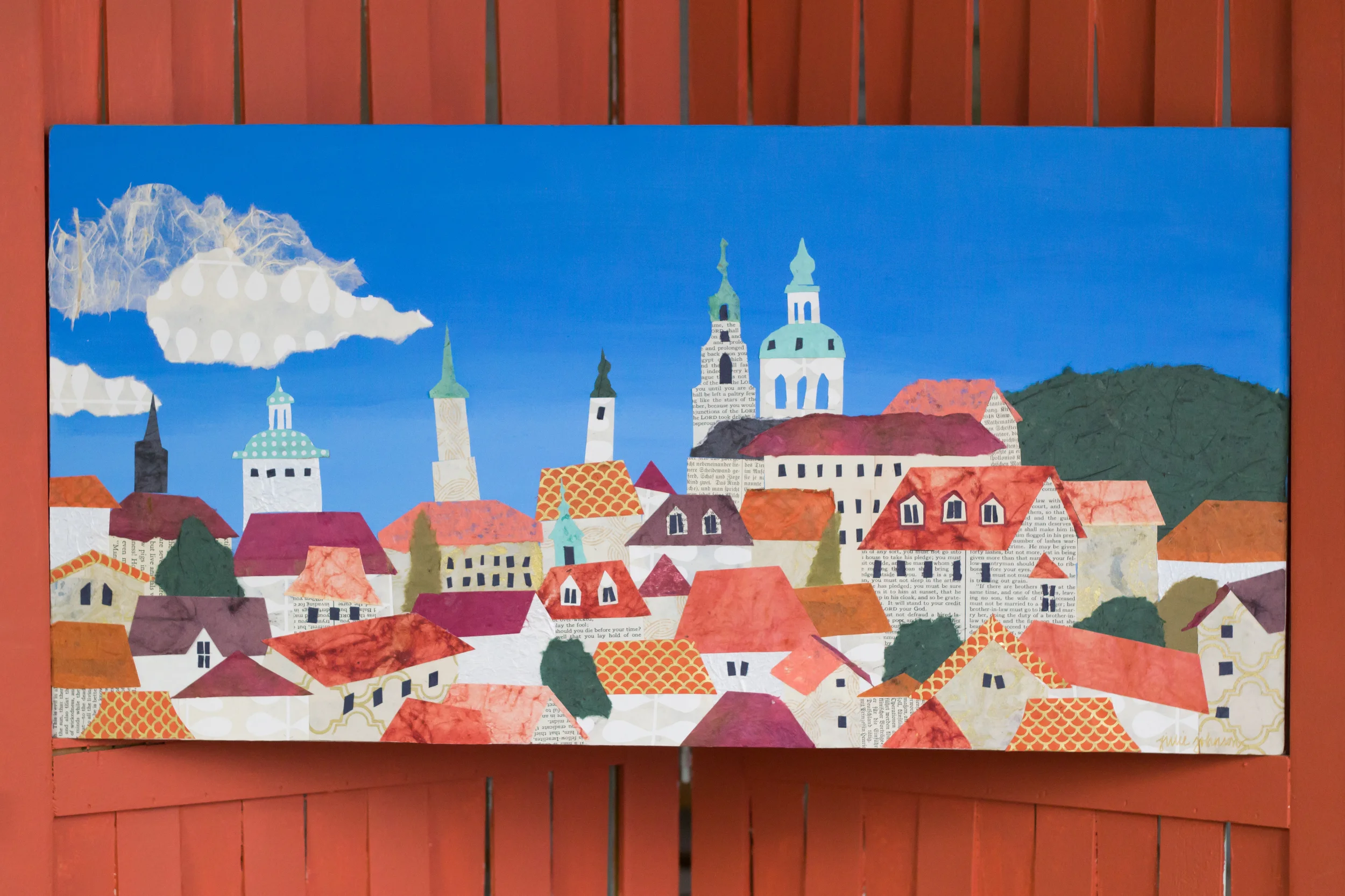 The Prague Collage - available now in the shop !