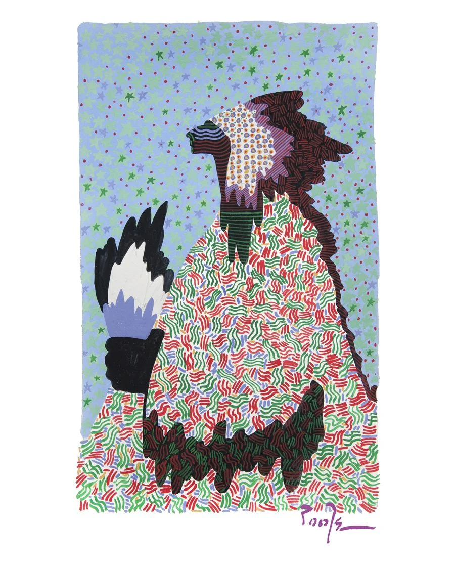 "Night Watch," by O. Gail Poole - Estate Reproduction