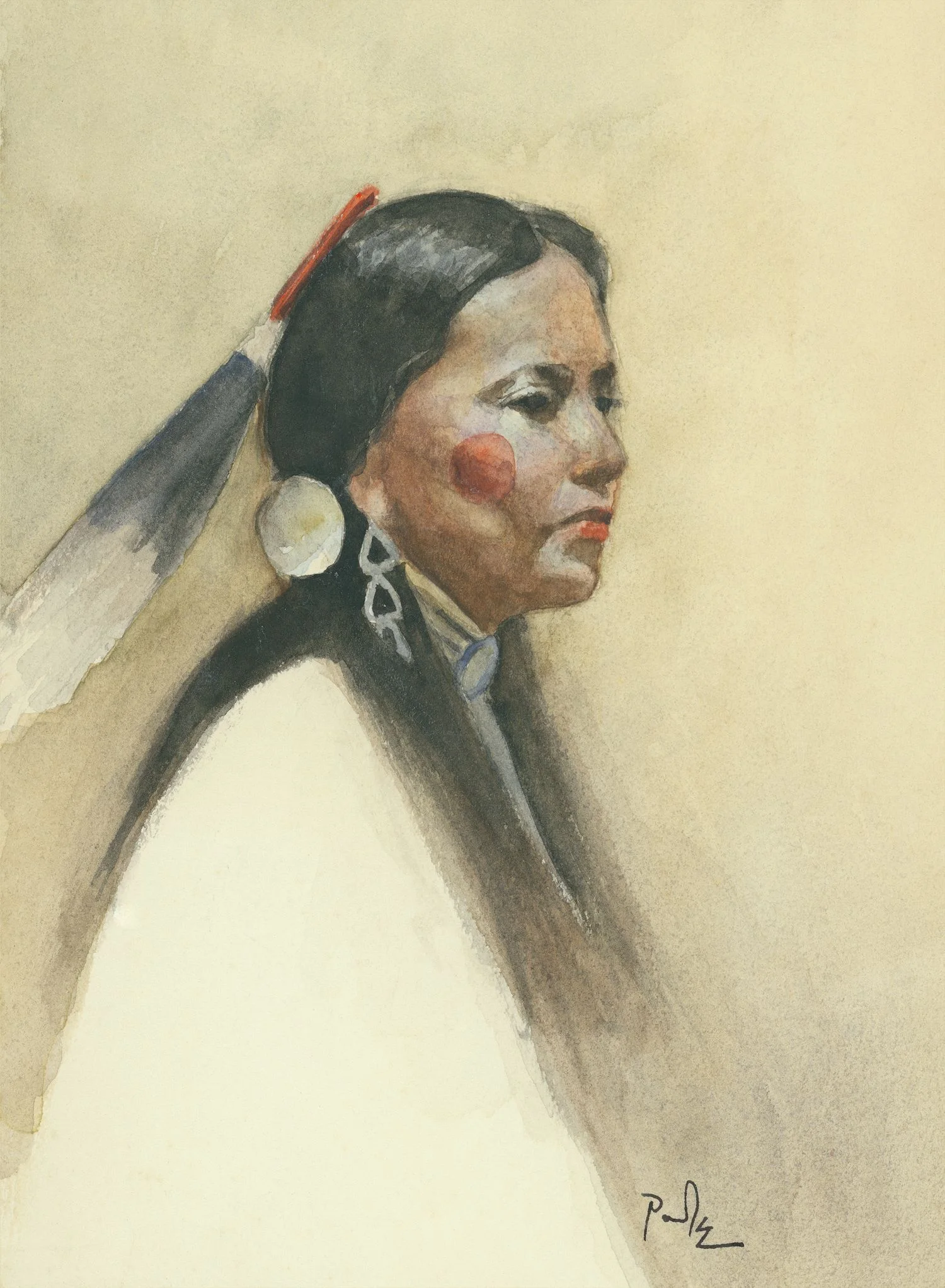 "Sun and Moon," by O. Gail Poole - Estate Reproduction