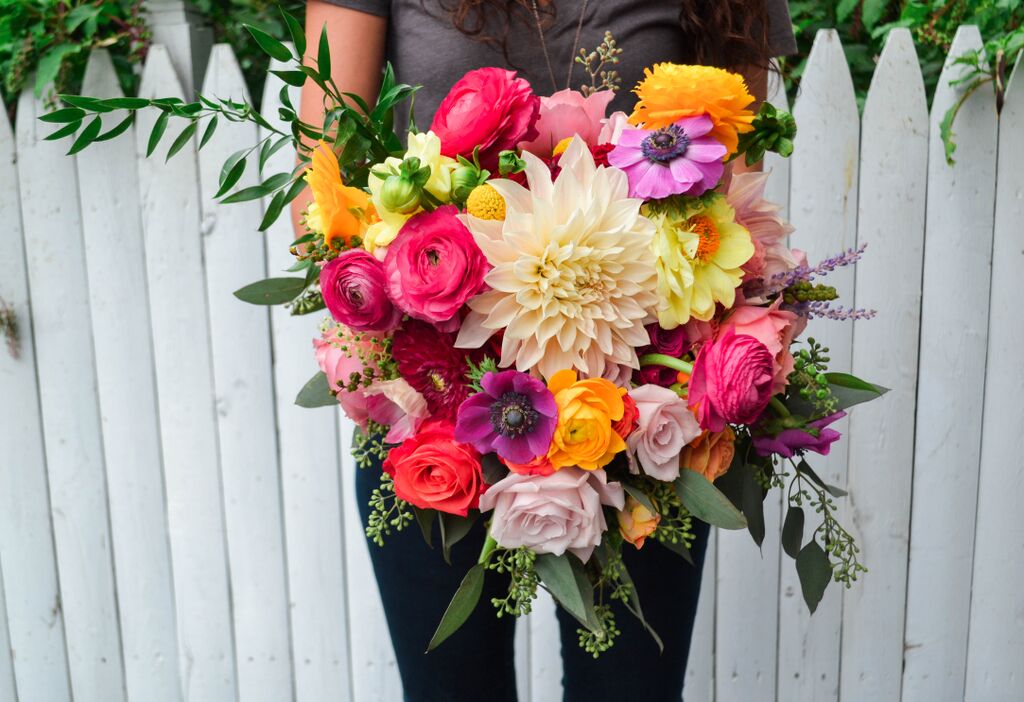 Bright Summer Bridal Bouquet
