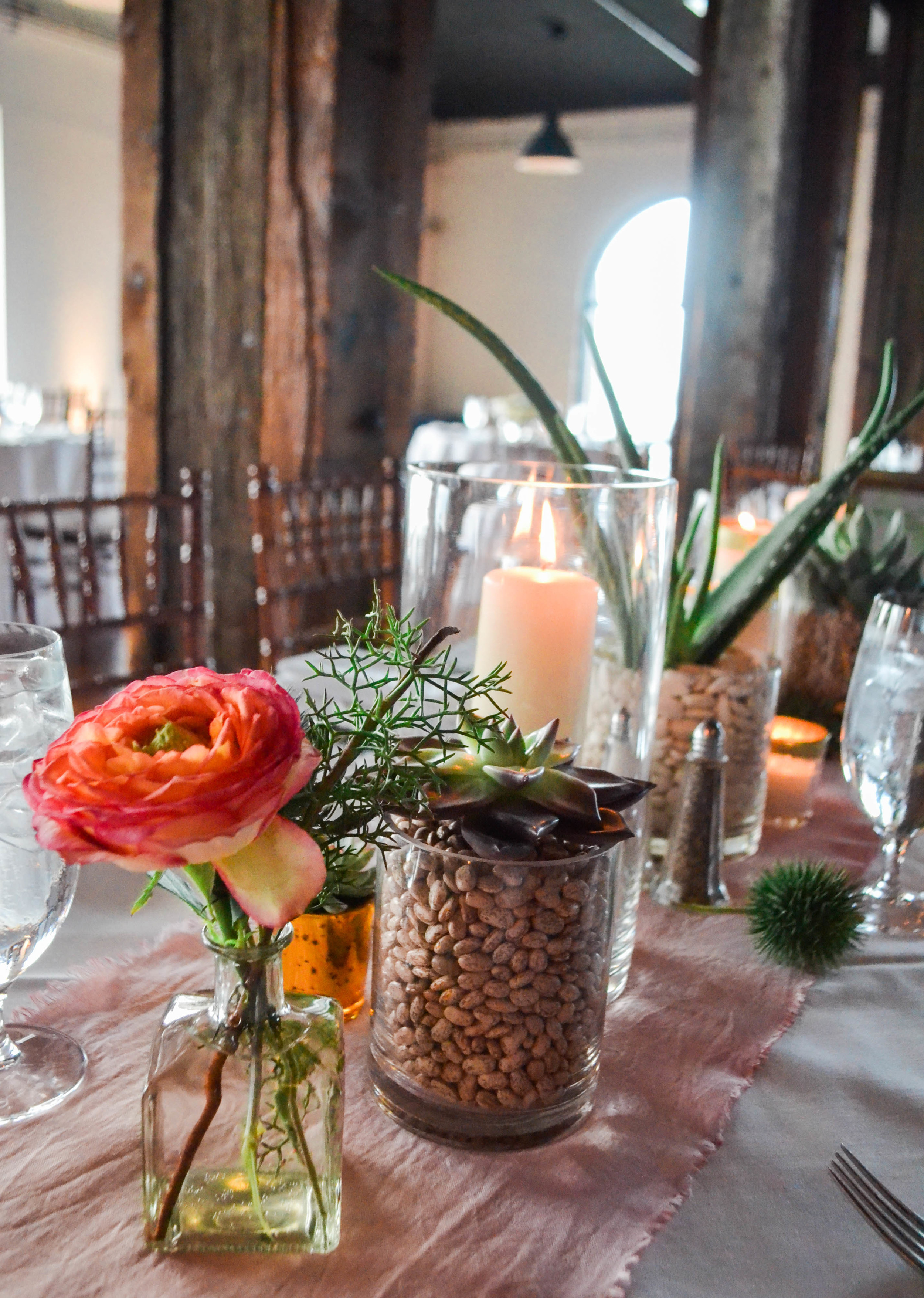 Liberty Warehouse Southwest Succulent Mexican wedding