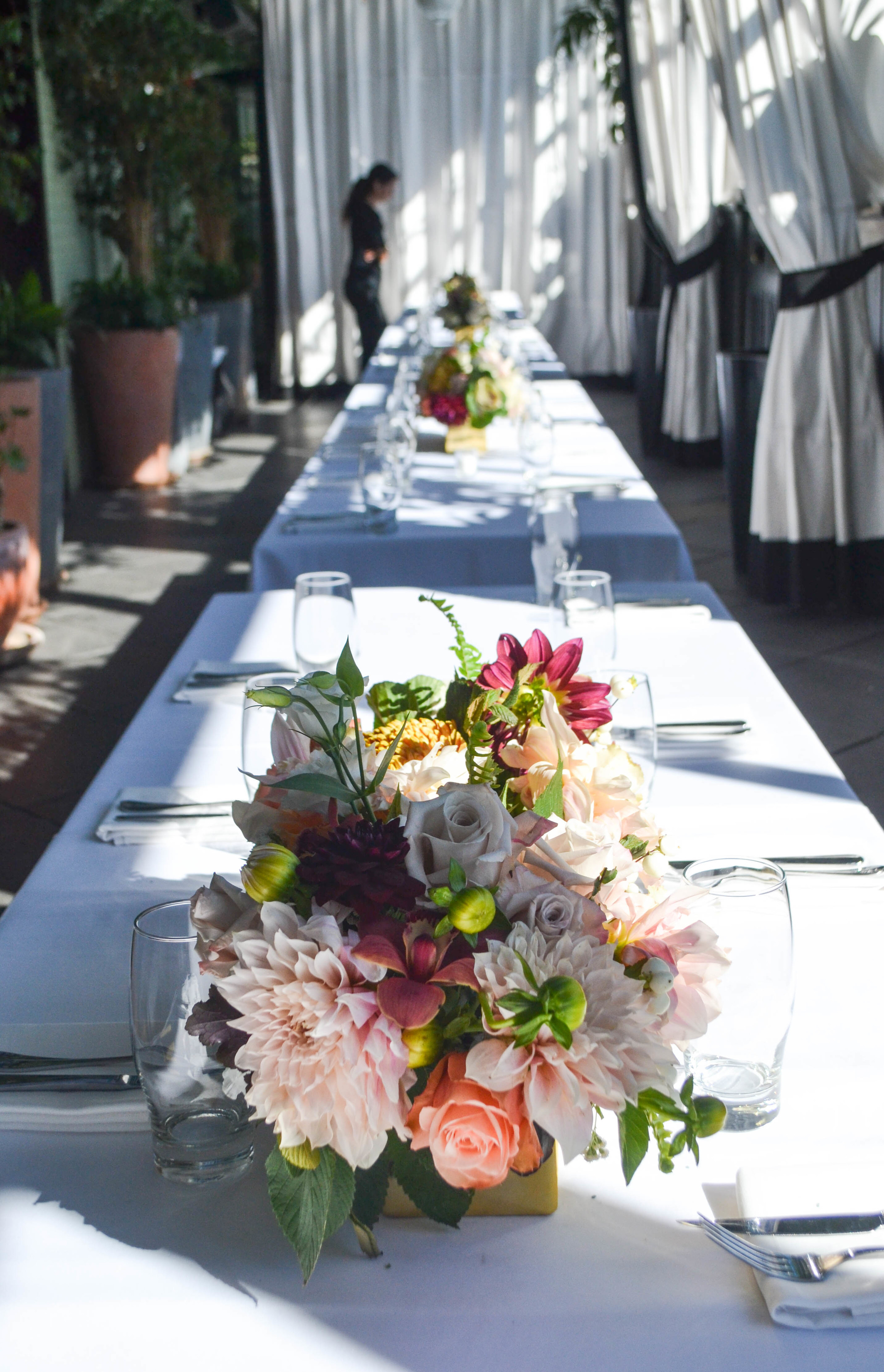 Gramercy Park Hotel Early Fall Wedding Flowers