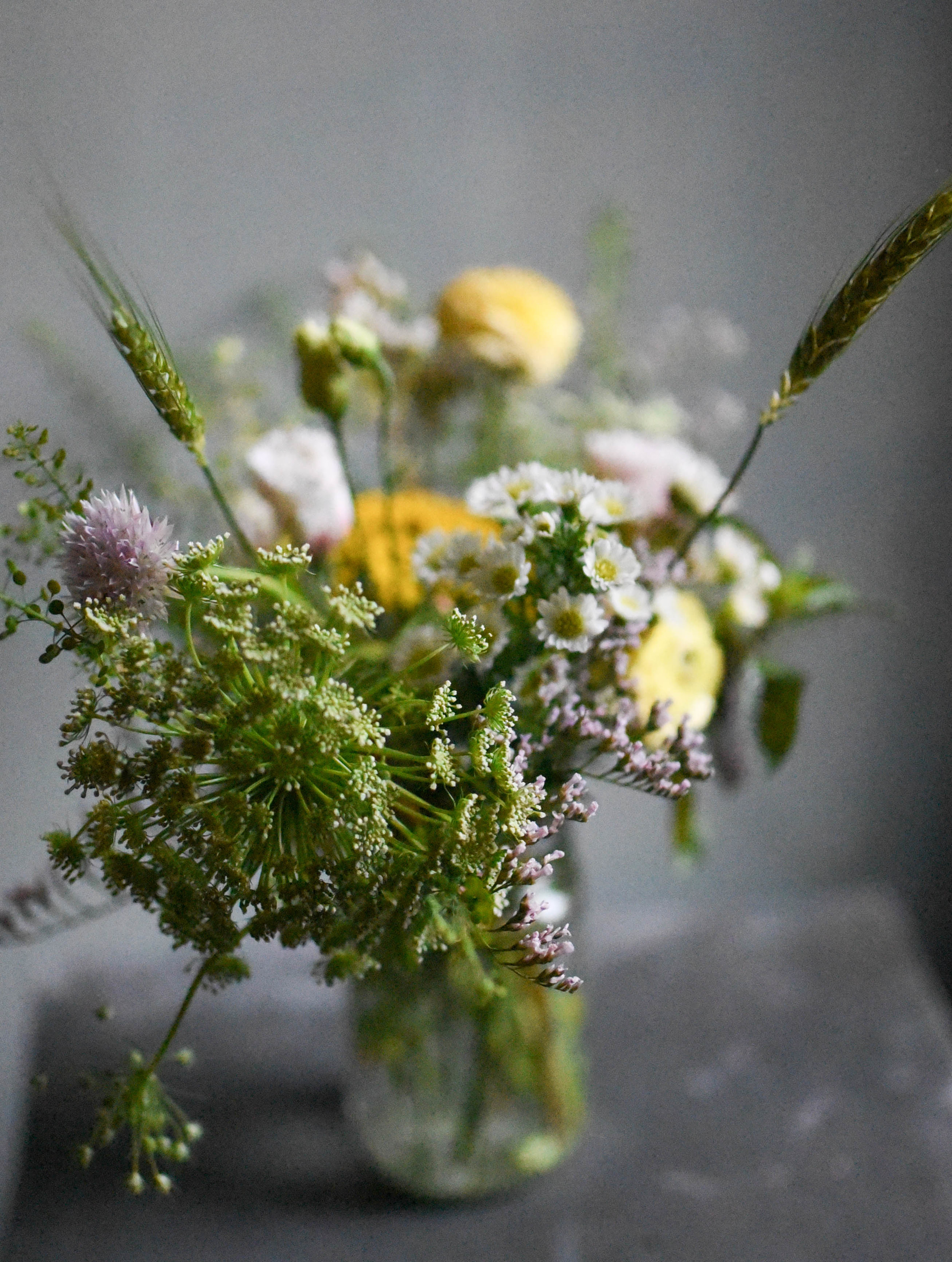 Greenpoint Loft wedding, mason jar centerpiece