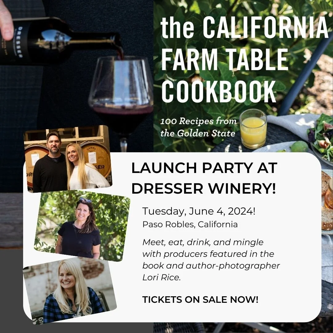 Launch Party at Dresser Winery, Paso Robles