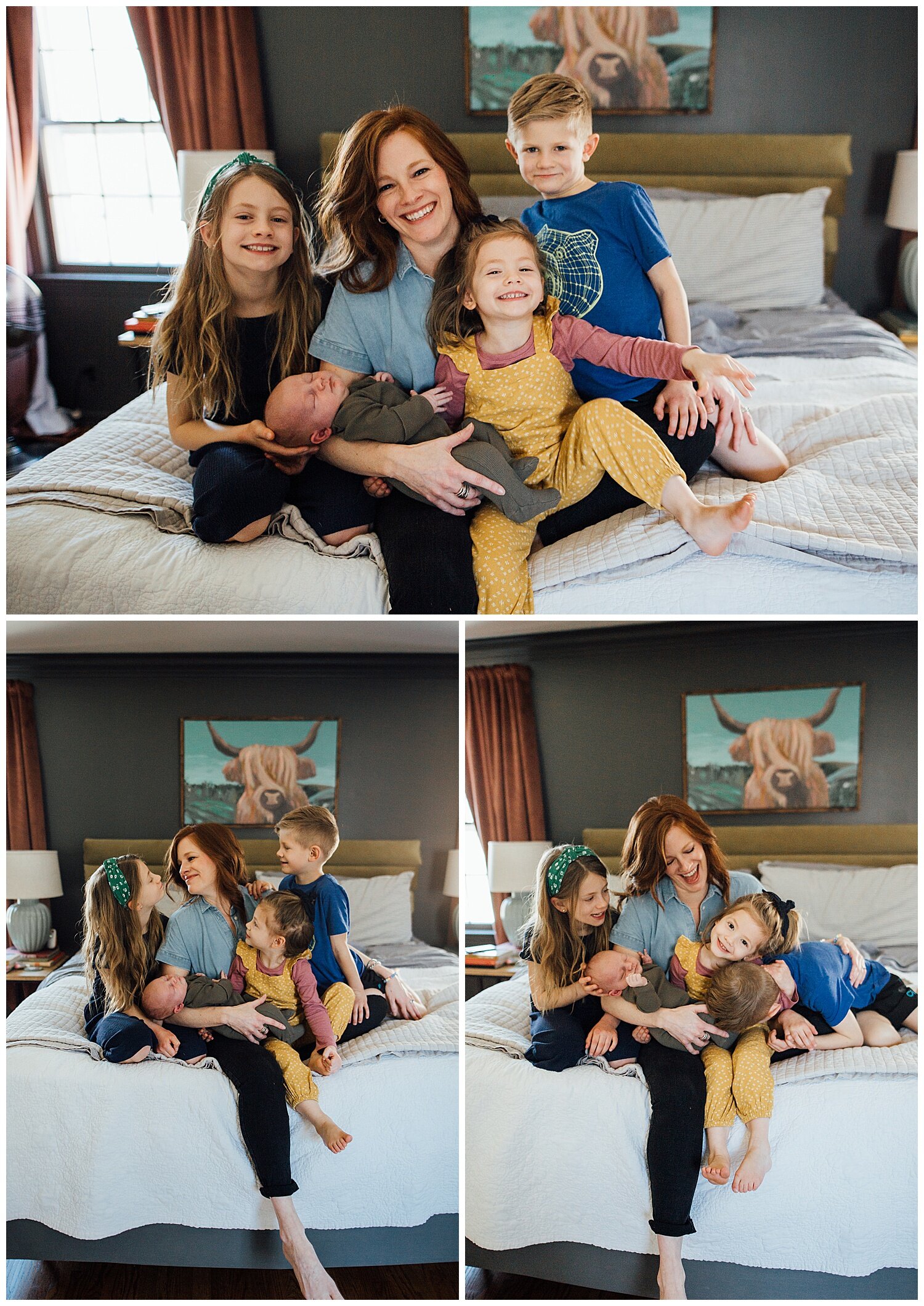motherhood | Louisville newborn photography | Kelly Lovan photography | mother's love | siblings