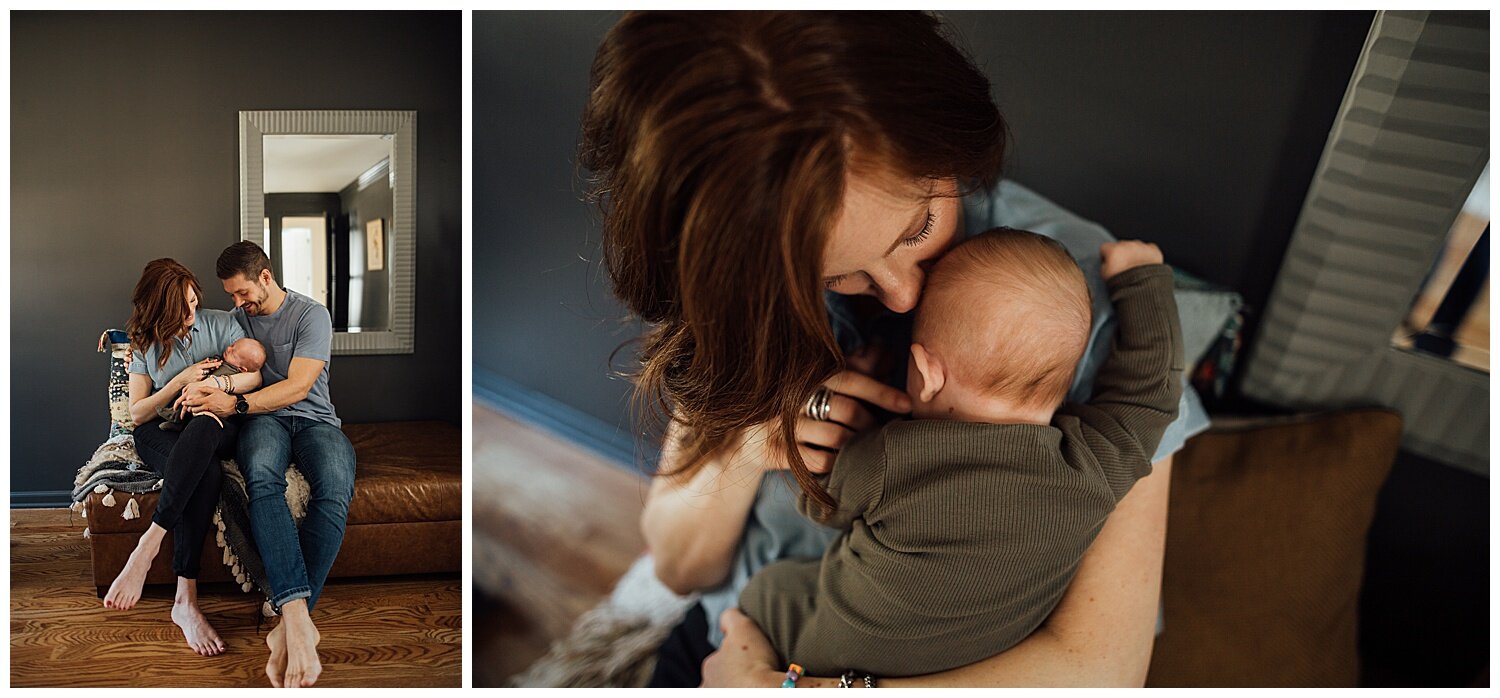 Indiana newborn photographer | motherhood | motherhood photography | home photography sessions | Kelly Lovan photography