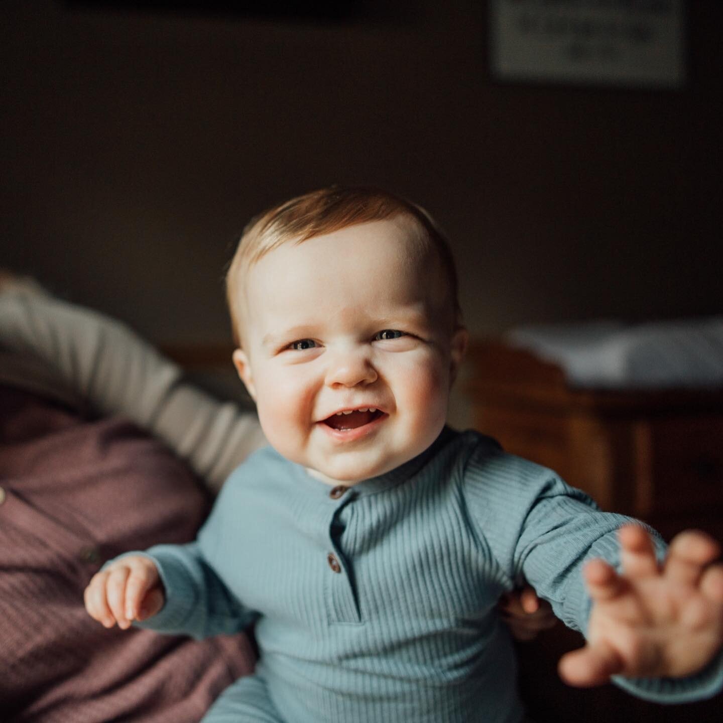 It was a gloomy, rainy morning on Jack's first birthday shoot so it was spent baking birthday muffins, painting fingernails, coloring and having fun.  Nothing fancy, but I just know one day these kids will look at these photos and smile. 😊