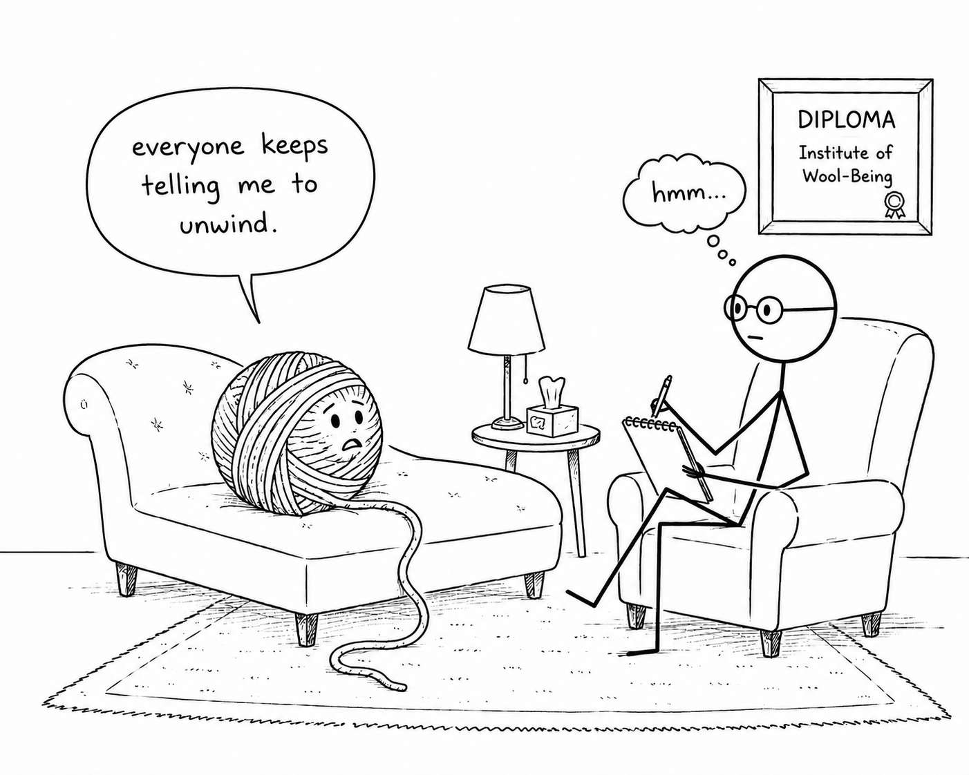 wool-being cartoon