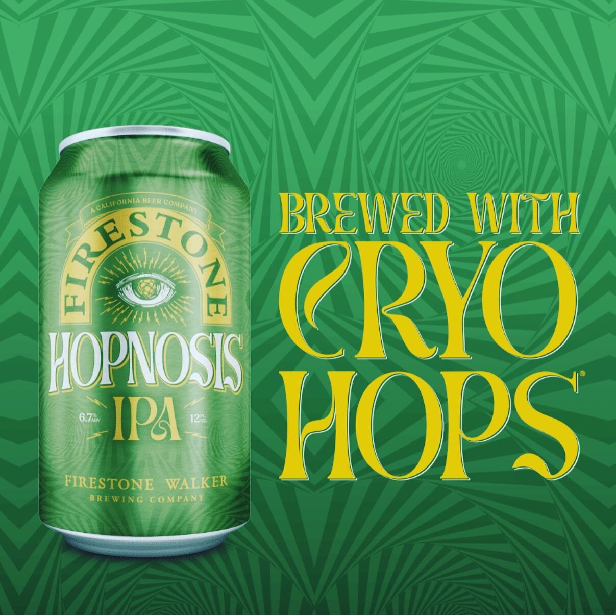 Friday @meltkitchenandbar means $3.50 craft cans. Today is extra special because we got our hands on a special from Cali. Firestone Walker brewing @firestonewalker got us some of these little babies. #hopnosis cryo hops from both the US and New Zeala