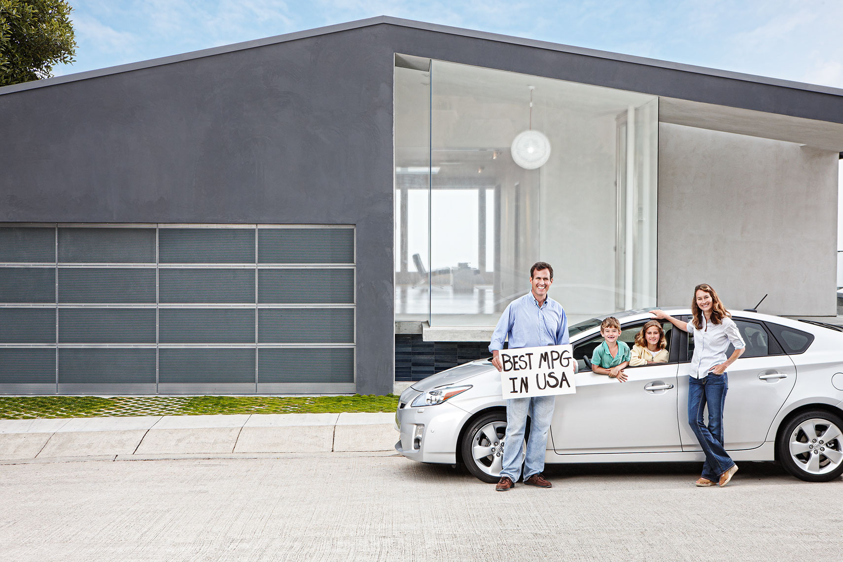 Toyota Prius "YES" print campaign
