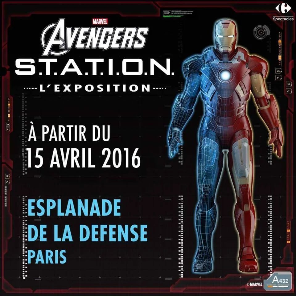 Avengers STATION - Landing Page