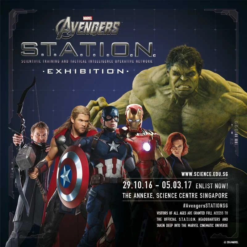 Avengers STATION - Key Art