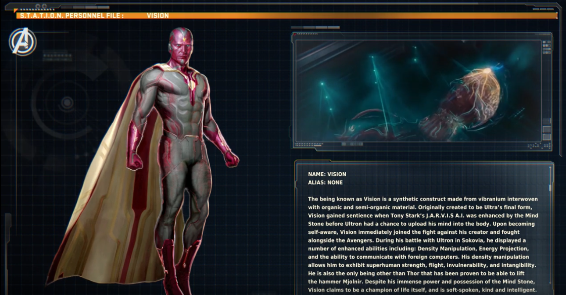 Animated profile - Vision
