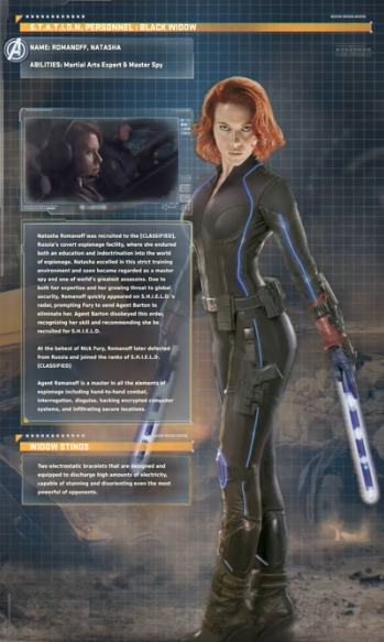 Animated profile - Black Widow