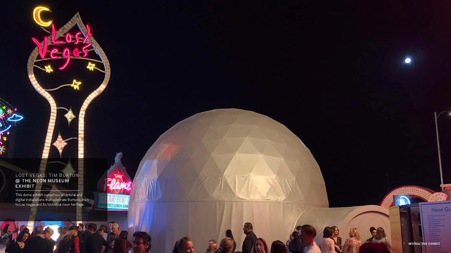 Tim Burton's Lost Vegas - Interactive Experience