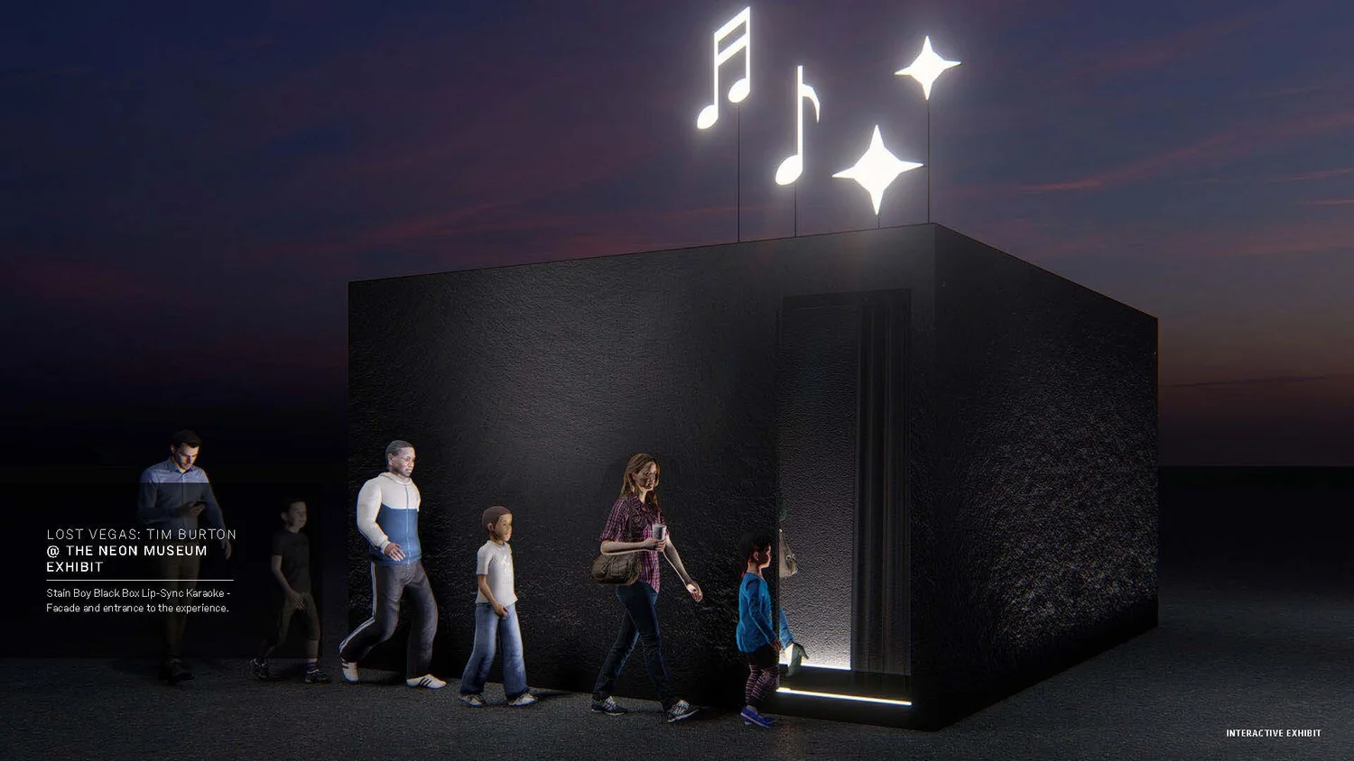 Tim Burton's Lost Vegas - Interactive Experience