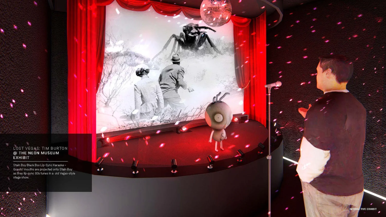 Tim Burton's Lost Vegas - Interactive Experience
