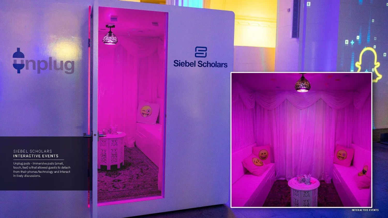Siebel Scholars - Live / Interactive Experience