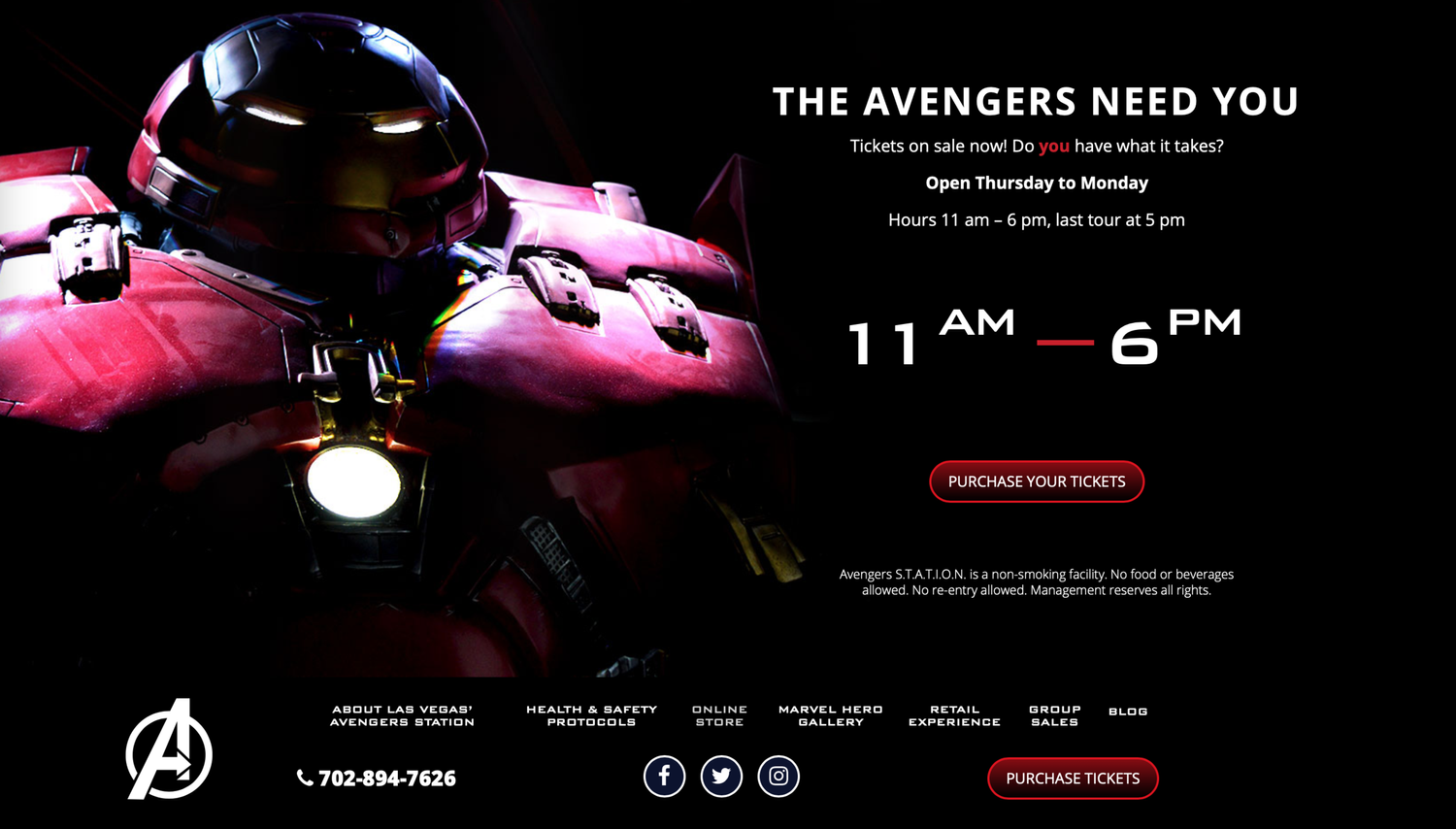 Avengers STATION - Website