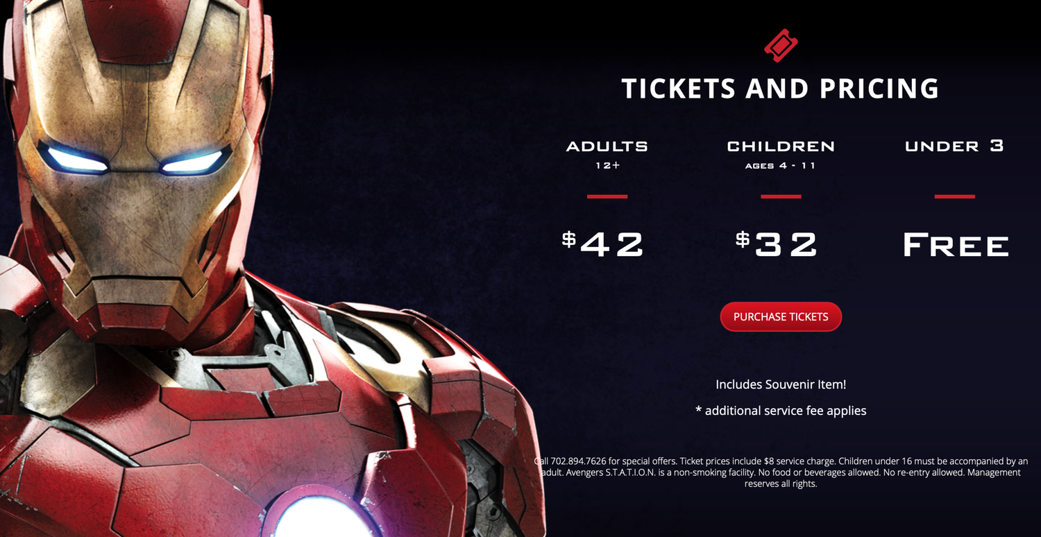 Avengers STATION - Website
