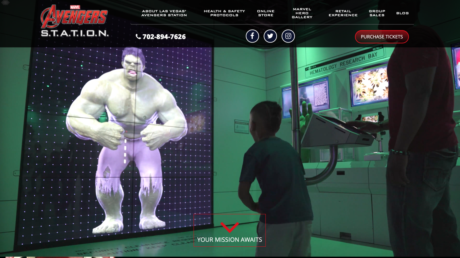 Avengers STATION - Website