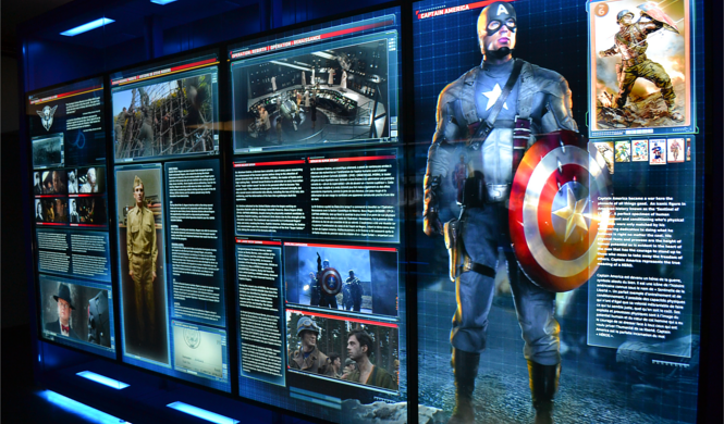 Avengers STATION - Interactive Wall