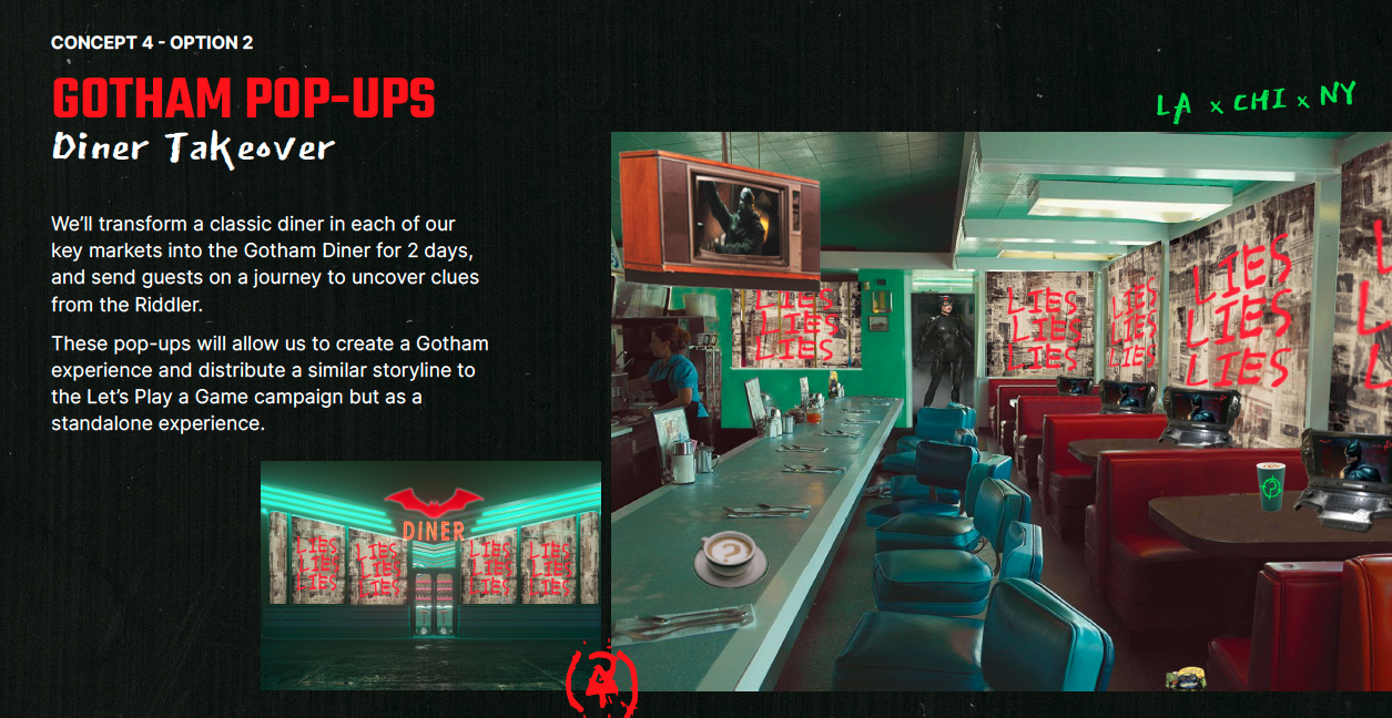 The Batman - Experiential Activation