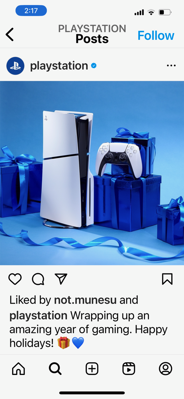 Sony PlayStation - IG campaign