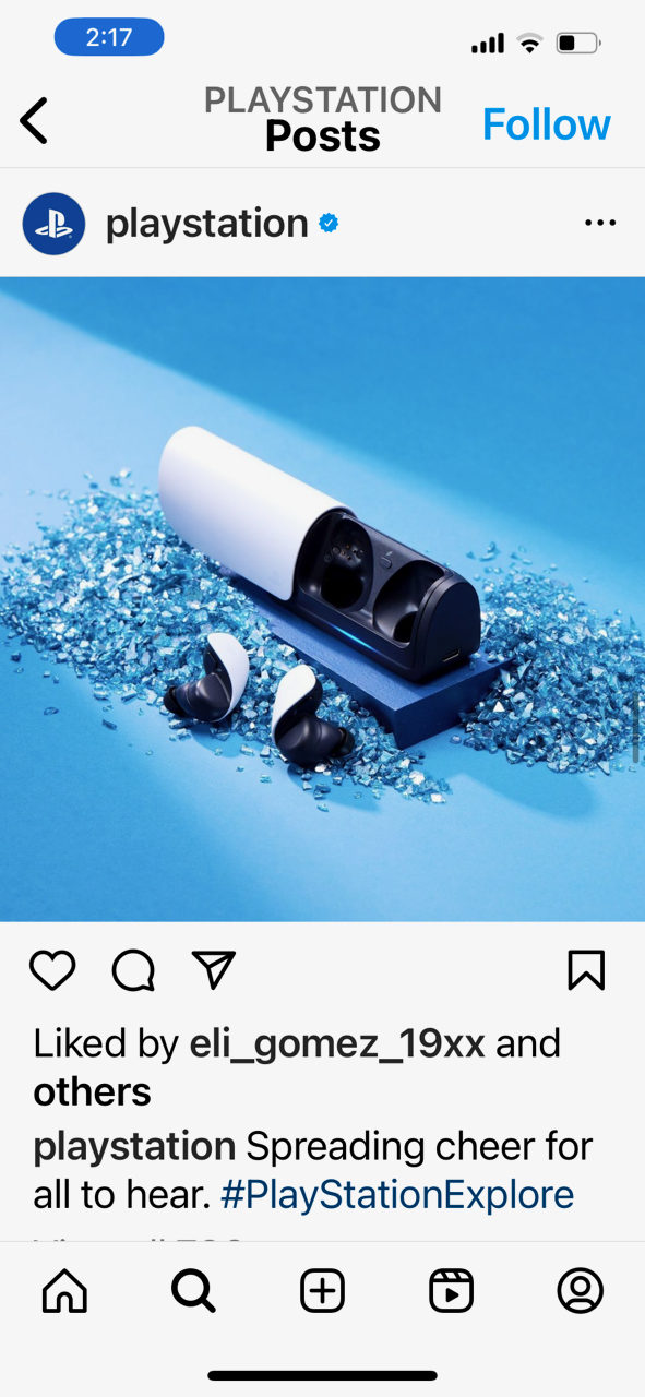 Sony PlayStation - IG campaign