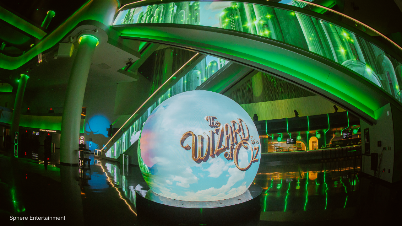 Wizard of Oz @ Sphere - Atrium