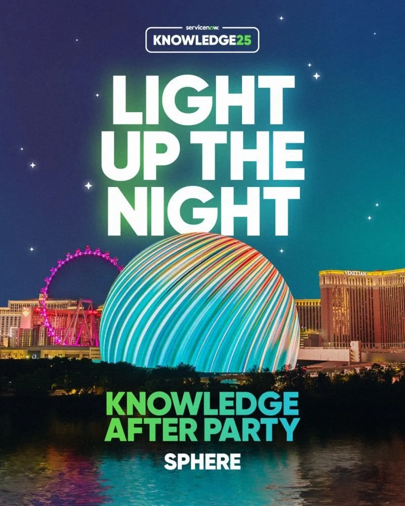 Service Now - Knowledge After Party | Sphere