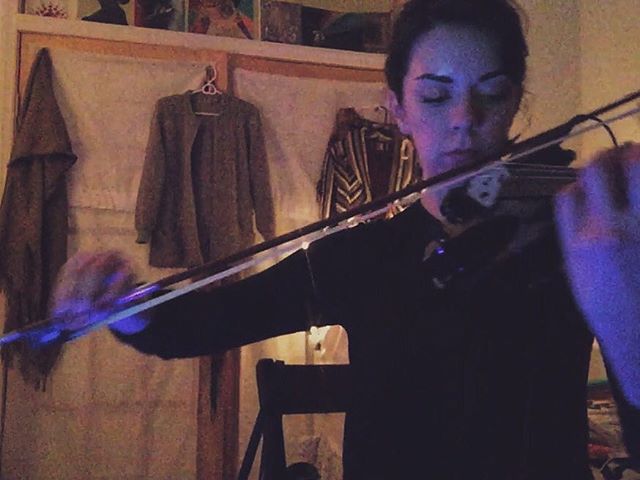 Been writing and recording some string arrangements for @spacefacemusic! So exciteeeeed!! ✨🎻👽🔮✨