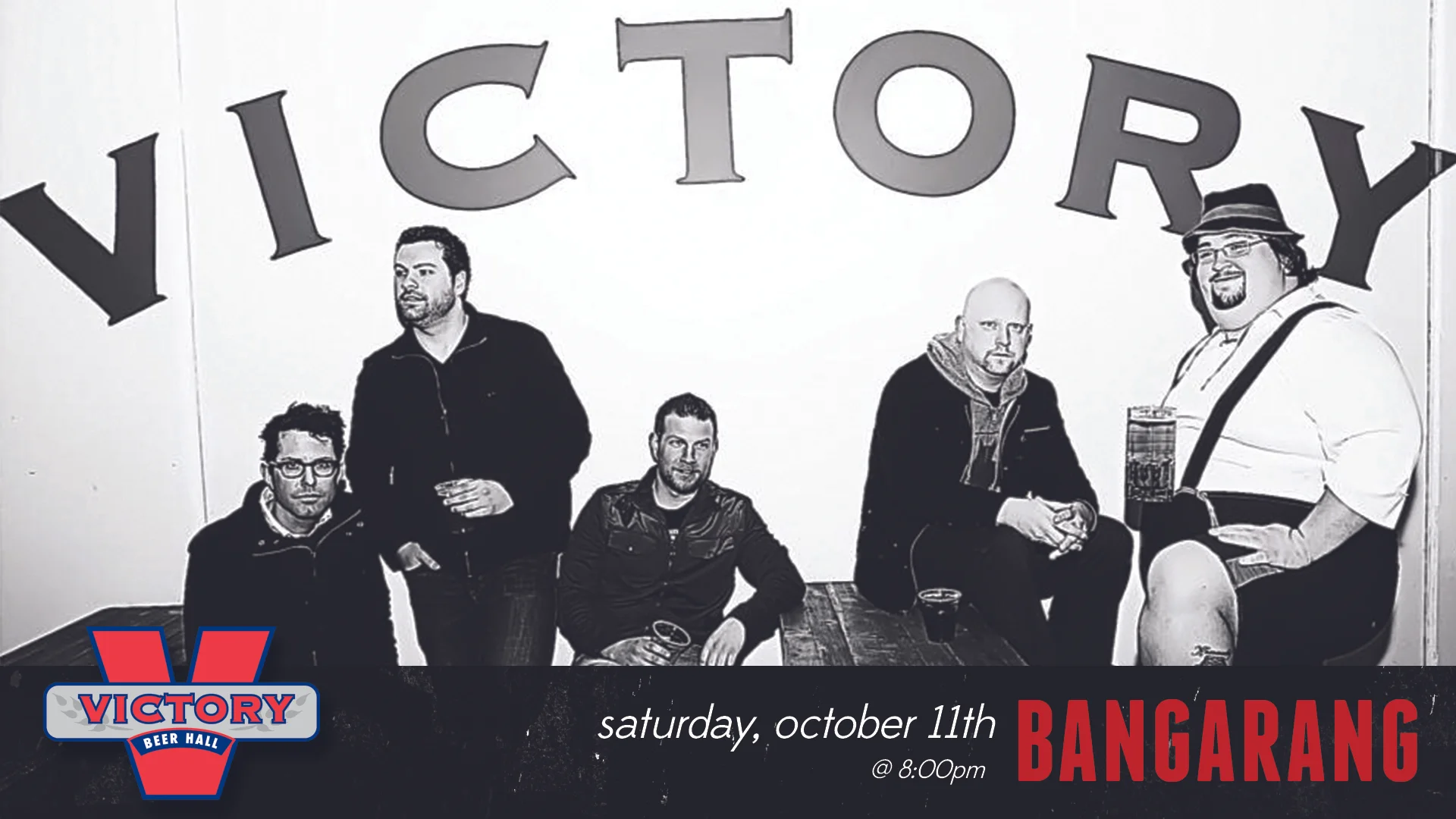 Bangarang band graphic Oct. 11