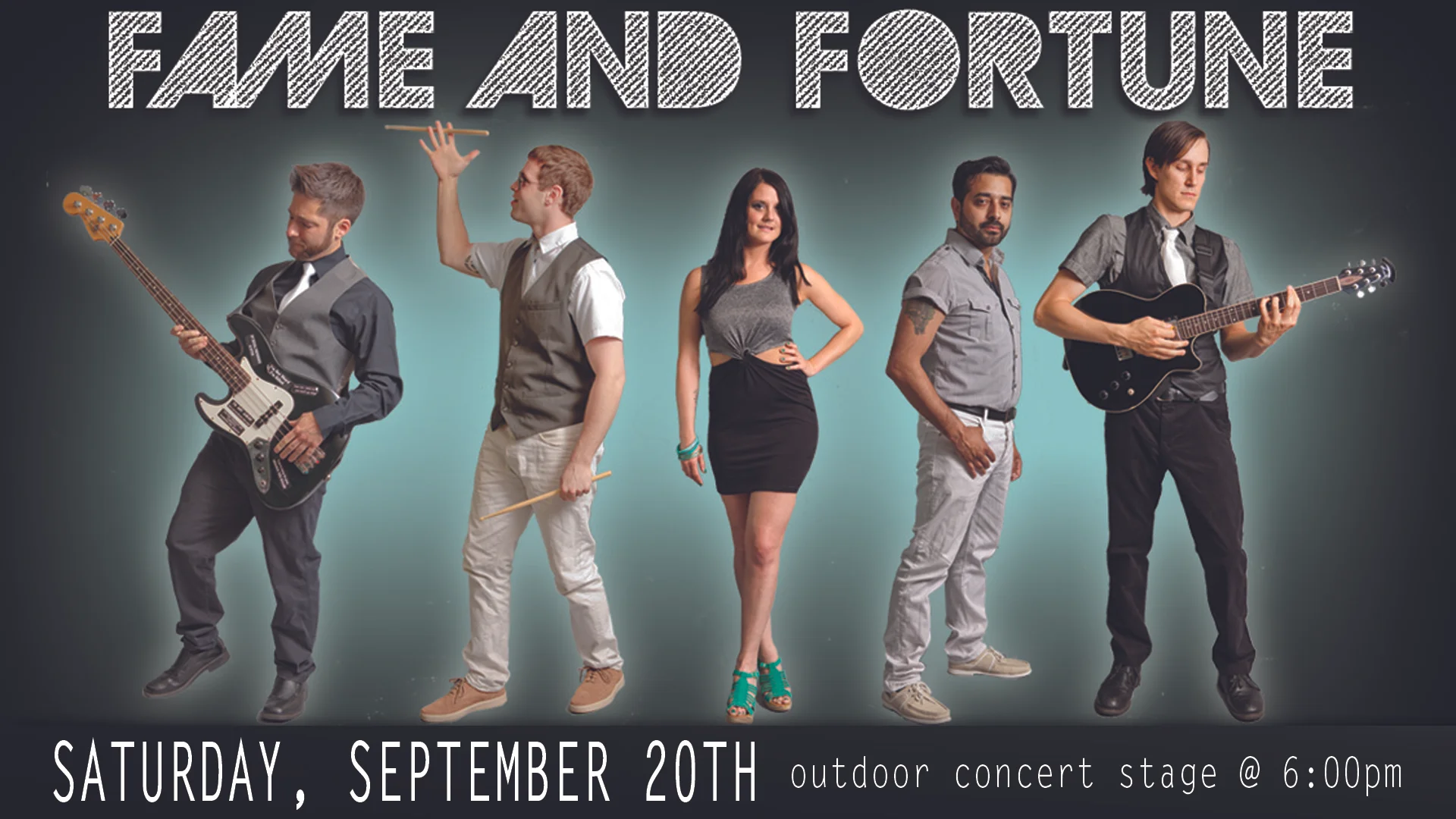 Fame and Fortune band graphic