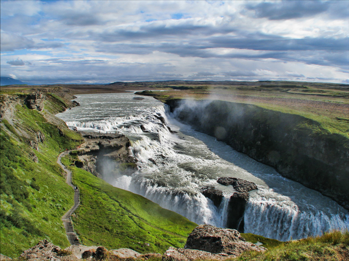 Gullfoss Falls Photo Cred: The Blonde Abroad