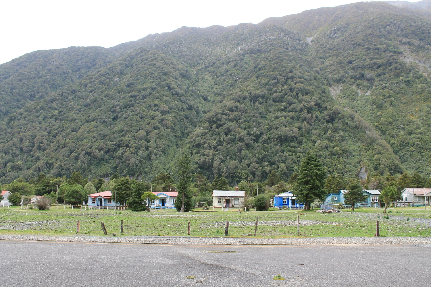 We passed a couple little "villages" that only had a few cottages like this one. This was the whole village excluding the small train station.